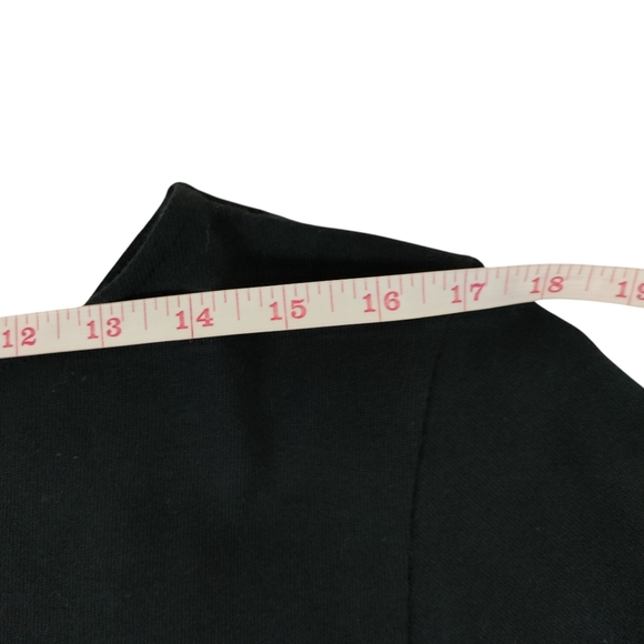 Bob Mackie 3/4 Sleeve Embroidered Embellished Sealed Rhinestones Pullover Top - Picture 9 of 12